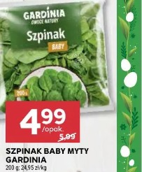 Szpinak baby myty Gardinia