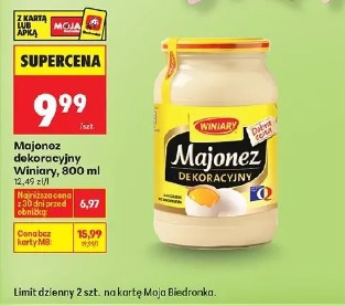 Majonez dekoracyjny Winiary