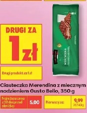 Ciasteczka Merendina z mlecznym nadzieniem Gusto Bello