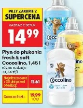 Płyn do płukania fresh & soft Coccolino, 1,45 l
