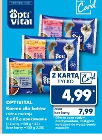 Optivital Karma dla kotów