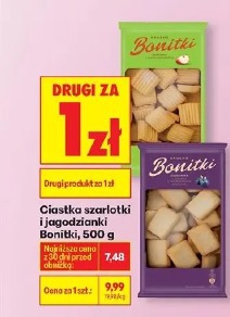 Ciastka szarlotki jagodzianki Bonitki