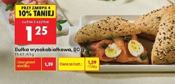 Bułka wysokobiałkowa