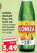 Łomża Radler Piwo 2%, 4,5% alk.