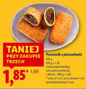Pasztecik z pieczarkami