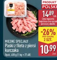 Mięsne Specjały Paski z fileta z piersi kurczaka