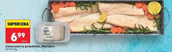 Dorsz czarny polędwica Marinero