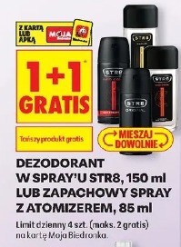 Dezodorant w spray'u STR8, 150 ml lub zapachowy spray z atomizerem, 85 ml