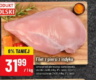 Filet z piersi z indyka
