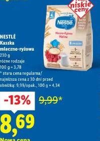 Nestlé Kaszka mleczno-ryżowa