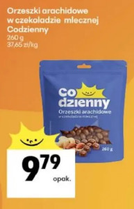 Orzeszki arachidowe w czekoladzie mlecznej Codzienny