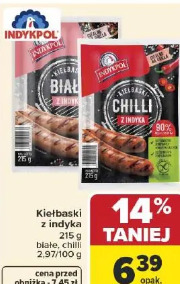 Kiełbaski z indyka Indykpol