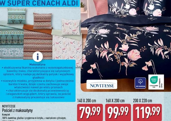 Pościel z makosatyny NOVITESSE
