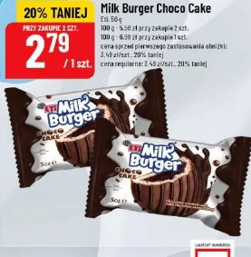 Milk Burger Choco Cake Eti