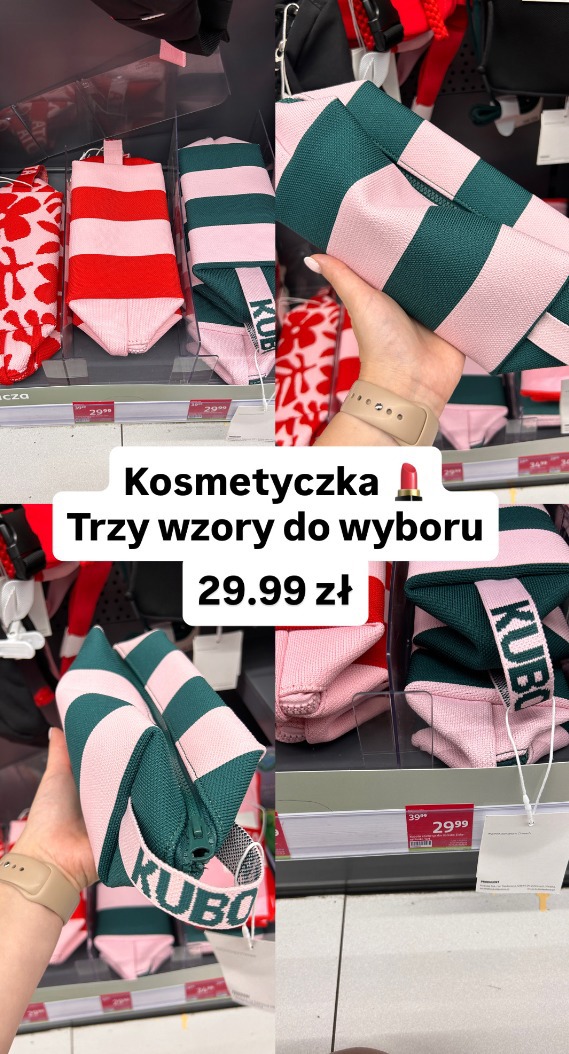 Kosmetyczka Kubota trzy wzory do wyboru