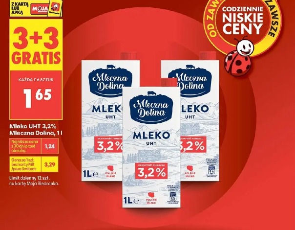 Mleko UHT 3,2% Mleczna Dolina