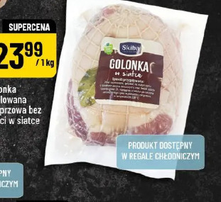 Golonka peklowana wieprzowa bez kości w siatce Skiba