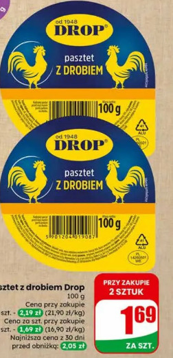 Pasztet z drobiem Drop