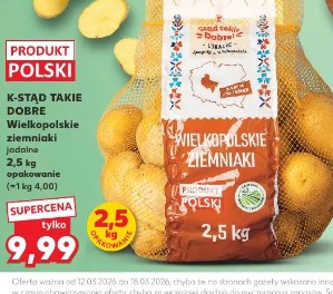 K-Stąd Takie Dobre Wielkopolskie ziemniaki jadalne