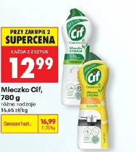 Mleczko Cif, 780 g