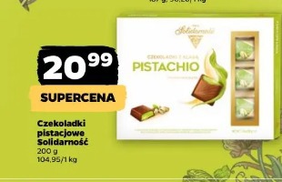 Czekoladki pistacjowe Solidarność