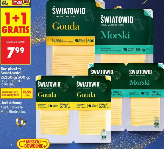 Ser plastry Światowid Gouda