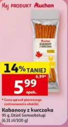Kabanosy z kurczaka
