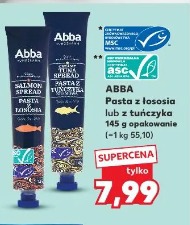 Pasta z łososia lub z tuńczyka Abba