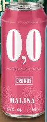 Piwo bezalkoholowe malinowe Cronus