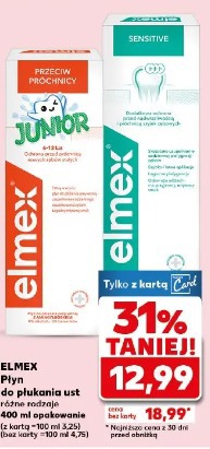 Elmex Płyn do płukania ust różne rodzaje 400 ml opakowanie