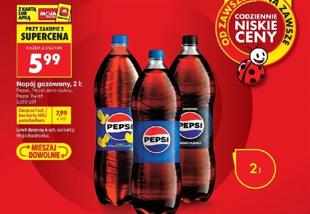 Pepsi napój gazowany