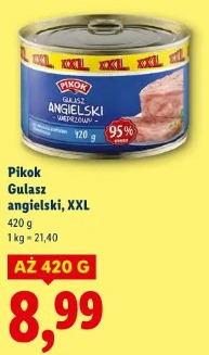 Pikok Gulasz angielski, XXL
