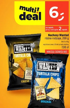Nachosy Wanted różne rodzaje