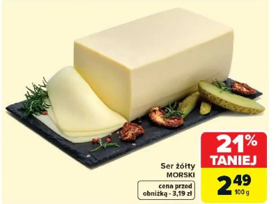 Ser żółty Morski