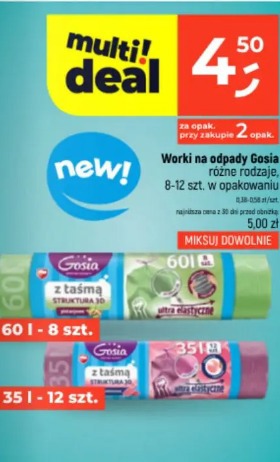 Worki na odpady Gosia