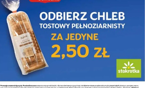 Chleb tostowy pełnoziarnisty