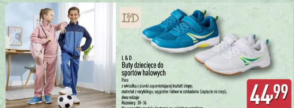 L&D Buty dziecięce do sportów halowych