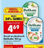 Serek w plastrach Delikate