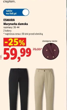 Esmara Marynarka damska