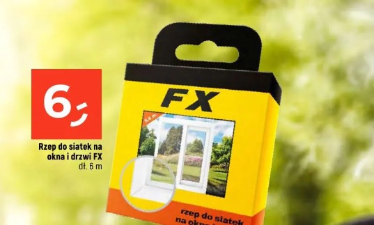 Rzep do siatek na okna i drzwi FX