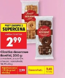 Ciastka deserowe Bonitki, 200 g