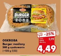 Oskroba Burger maślany