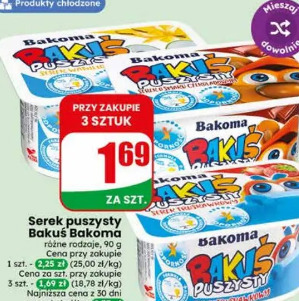 Serek puszysty Bakuś Bakoma