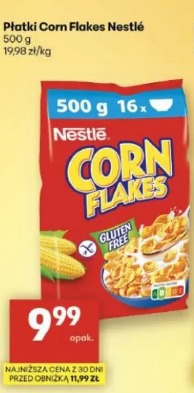 Płatki Corn Flakes Nestlé