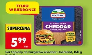 Ser topiony do burgerów cheddar Hochland