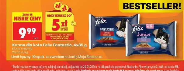 Karma dla kota Felix Fantastic