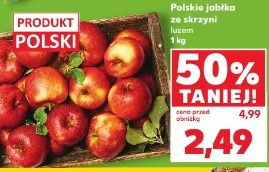 Polskie jabłka ze skrzyni