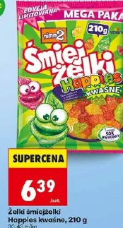 Żelki śmiejżelki Happies kwaśne