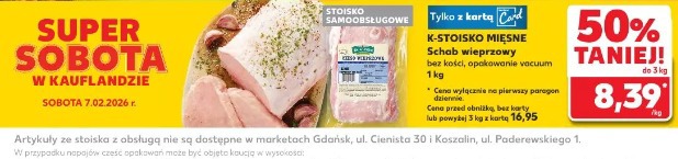 Schab wieprzowy bez kości