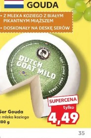 Ser Gouda z mleka koziego